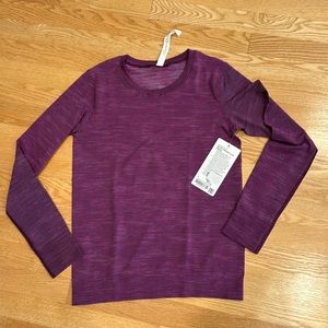 Lululemon size 4 NWT swiftly relaxed long sleeve